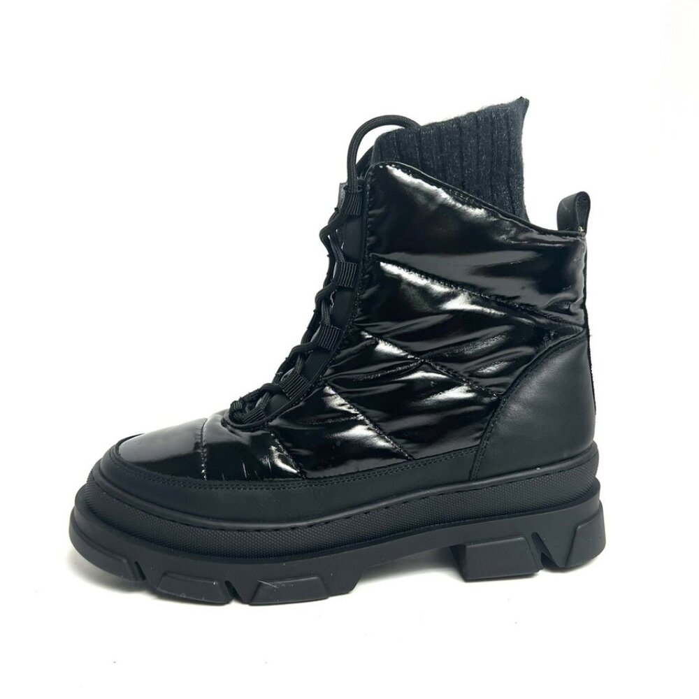 Sam Edelman Womens Tabitha Boot Black Nylon, Size 8 M